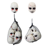 Bag of Bloody Doll Heads 6pk Asst
