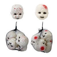 Bag of Bloody Baby Doll Heads 6pk Asst