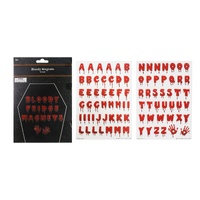 Bloody Letter Stickers