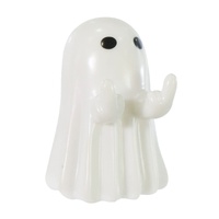 Ghost Flipping the Bird Ornament 7cm