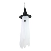 Hanging Ghost with Witches Hat 1.35m