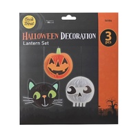 Boo Buddies Hanging Lanterns 3pk