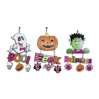 Hanging Glittery Spooktacular Deco 45cm Asst