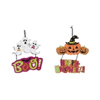 Hanging Giggle Spooks Deco 41cm Asst