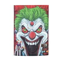 Evil Clown Garden Flag 45cm