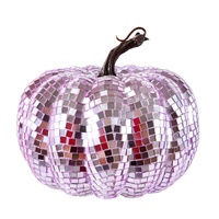 Mirror Pink Pumpkin 16cm