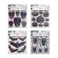 Eerie Night Wall Stickers Asst