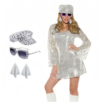 Costume Silver Diva Adults