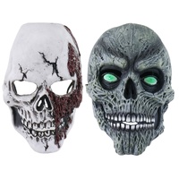 Skull Latex Mask Asst
