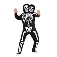 Costume Double Headed Skeleton Adults