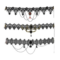 Vampire Necklace Asst