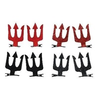 Trident Hair Clips Asst