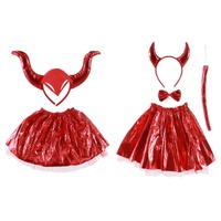 Devil Dress Up Set Asst Kids