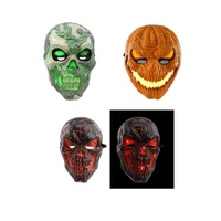 Dark Evil Light Up Mask Asst
