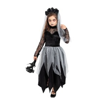 Costume Black Ghost Bride Kids