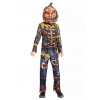 Costume Rotten Pumpkin Monster Kids