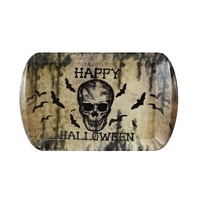 Spooky Skull Bat Tray 39cm