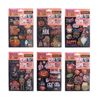 Monster Mash Holographic Stickers Asst
