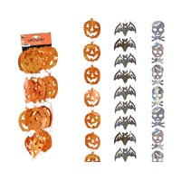 Hanging Laser Garland 2.4m Asst