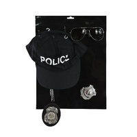 Police Cap Accessory Set