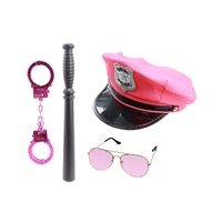 Police Pink Bobby Accessory Set