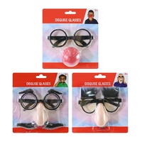 Funny Nose Glasses Asst