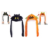 Squeeze Plush Hat Asst