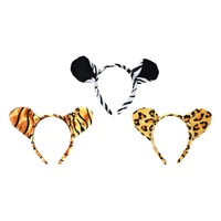 Animal Plush Headband Asst