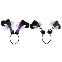 Witch Legs Headband Asst