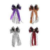 Ribbon Bow Hair Clip Asst