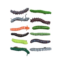 Caterpillar Hair Clips 5pk
