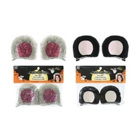 Mouse Ears Hair Clips Asst