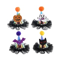Small Witch Hat Hair Clip Asst