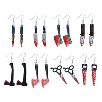 Bloody Weapons Earrings Asst