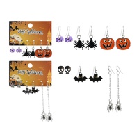 Boo Crew Earrings 6pk Asst