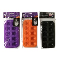 Halloween Ice Cube Tray 21cm Asst