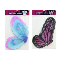 Butterfly Wings With Glitters Asst