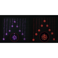 Spooky Curtain Lights 1.2m Asst