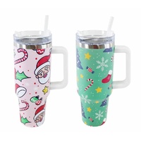 Christmas Mega Drink Cup 1.18L Asst