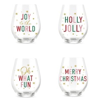 StemLess Glass Classic 550mL Asst