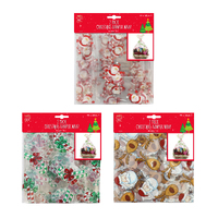 Hamper Wrap Printed 2pk Asst