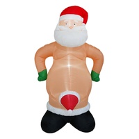Airpower Naughty Naked Santa 210cm