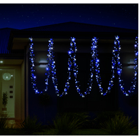 LED CLUSTER LIGHTS 240 WHITE-BLUE