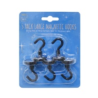 Magnetic Gutter Hooks 5pk Lge 25x42mm