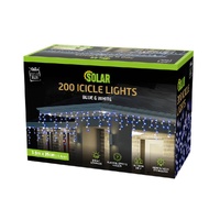 Solar Icicle Lights 200 WB