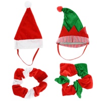 Pet Hat And Collar Set Asst