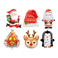 Foil Christmas Balloon Mega Mix Asst