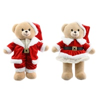 Christmas Plush Bear Boy/Girl Asst