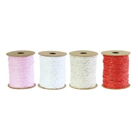 Cotton Twine Metallic Thread 10m Asst