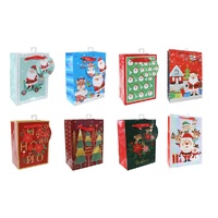 Giftbag Xmas Printed Sml Mega Mix Asst